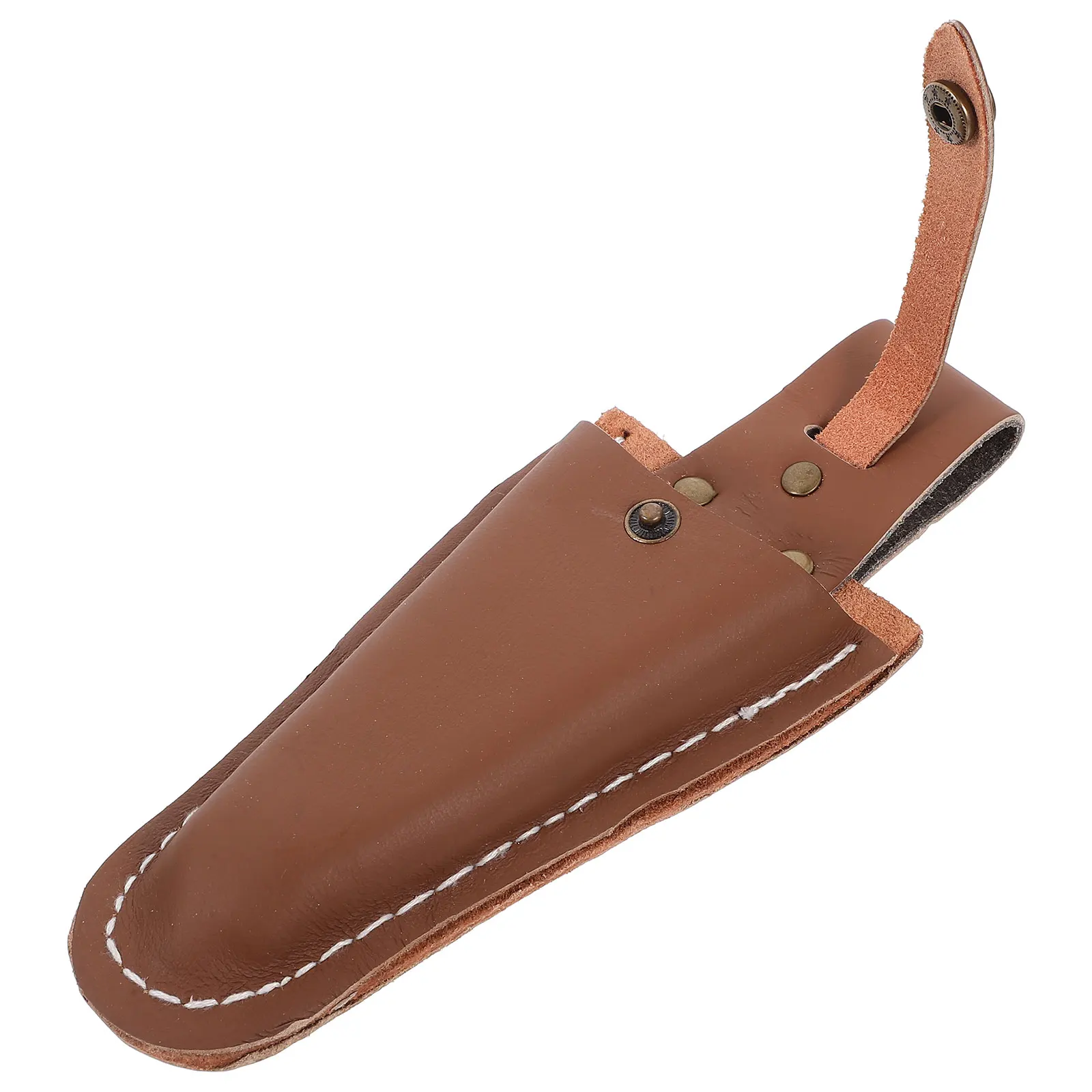 

Cowhide Pruner Cover Heavy Duty Sheath Gardening Belt Scissors Set Hand Held Pruning Shears Rose Clippers Case Protective Pouch