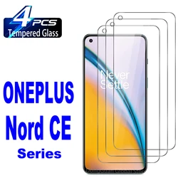 2/4Pcs Tempered Glass For OnePlus Nord CE 2 CE2 Lite 5G ACE Pro N20 SE HD Screen Protector