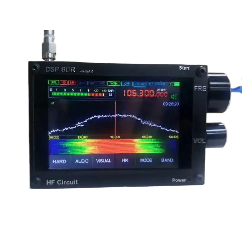 

HIFI Thicker 3.5" 50KHz-200MHz/2GHz Malachite DSP Malahit SDR Shortwave Radio Receiver