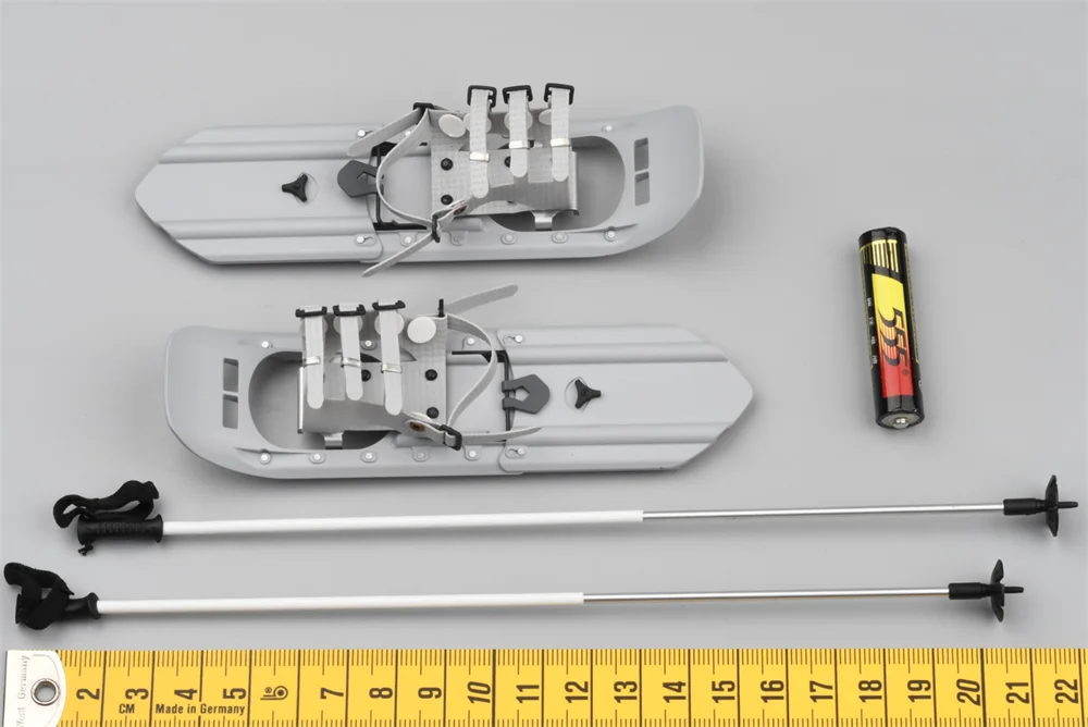 

1/6 EASY&SIMPLE ES Soldier Doll Winter Sledge Platform Snow Weapons Support Toys Model For 12" Doll Figure Scene Component DIY
