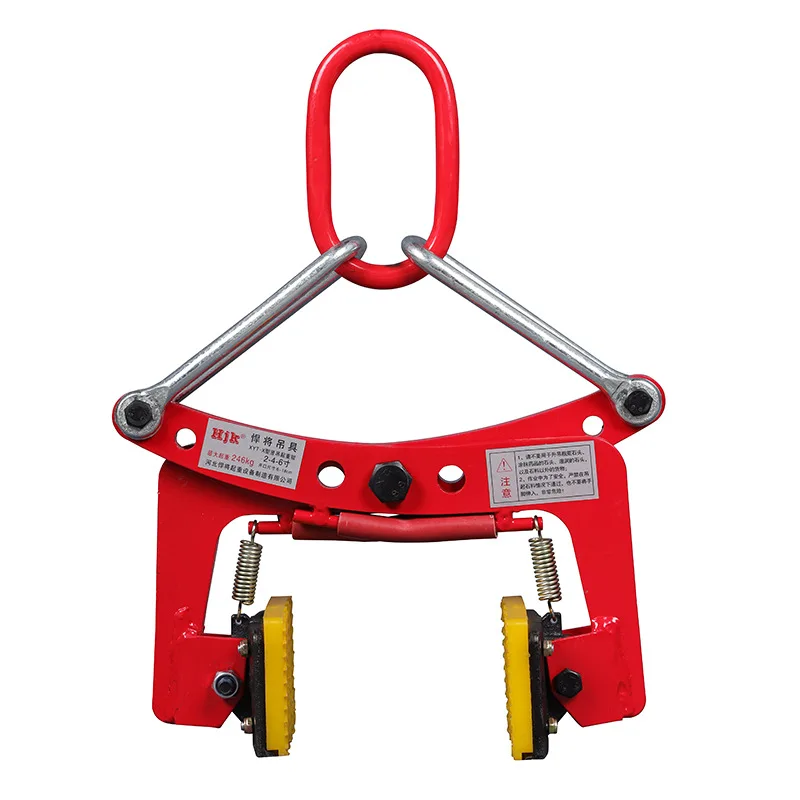 Ring-type Plywood Stone Clamp Tongs Marble Slab Clamp Sling Rock Slab Clamp Tool