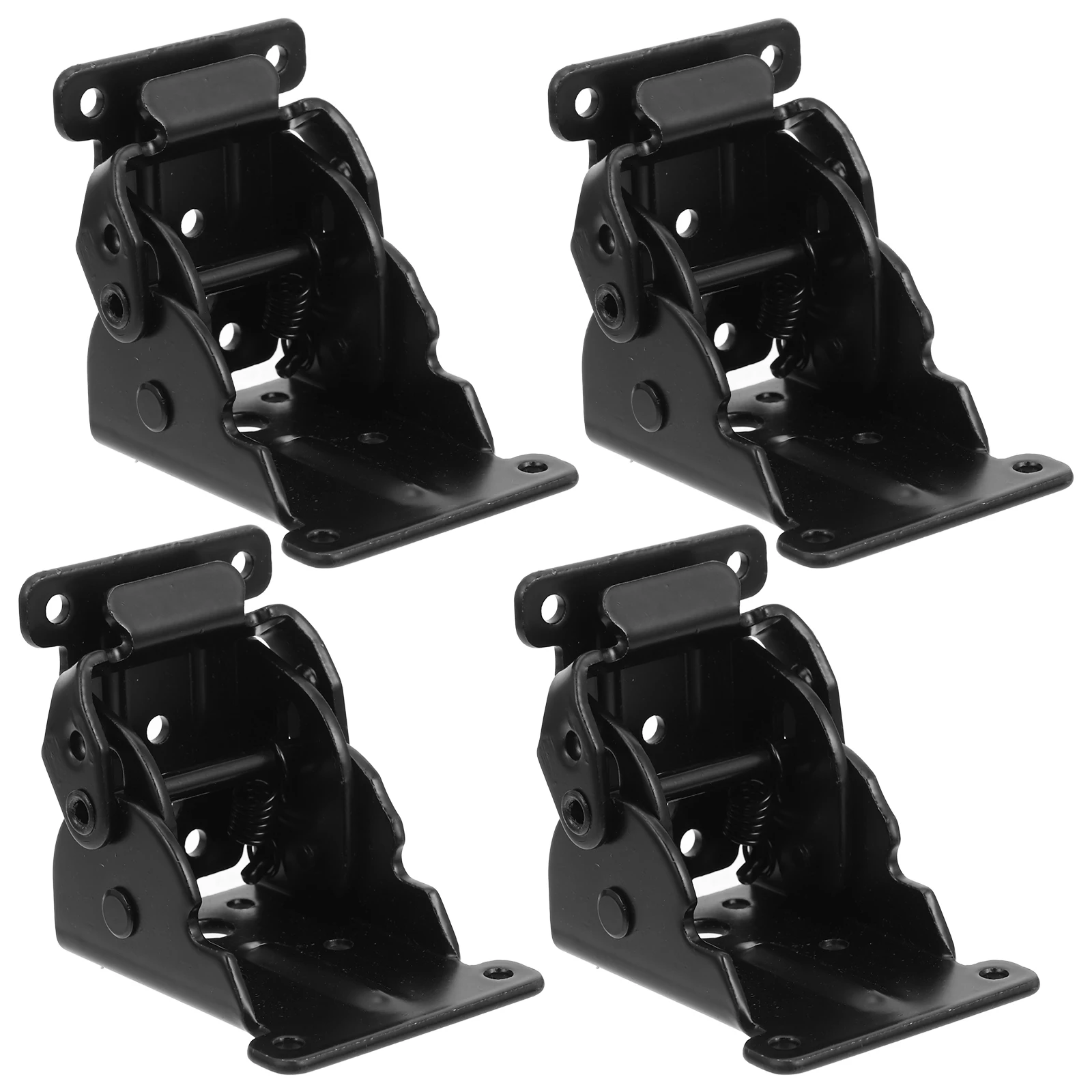 

4pcs Folding Hinges 90 Degree Durable Hidden Shelf Door Hinges Folding Shelf Hinge Furniture Hardware