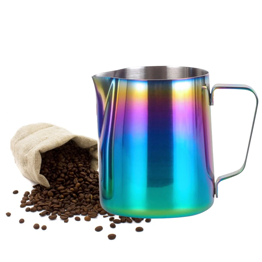 

600ml Coffee Latte Frother Milk Jug Stainless Steel Pitcher Frothing Tool Kitchen Accessories