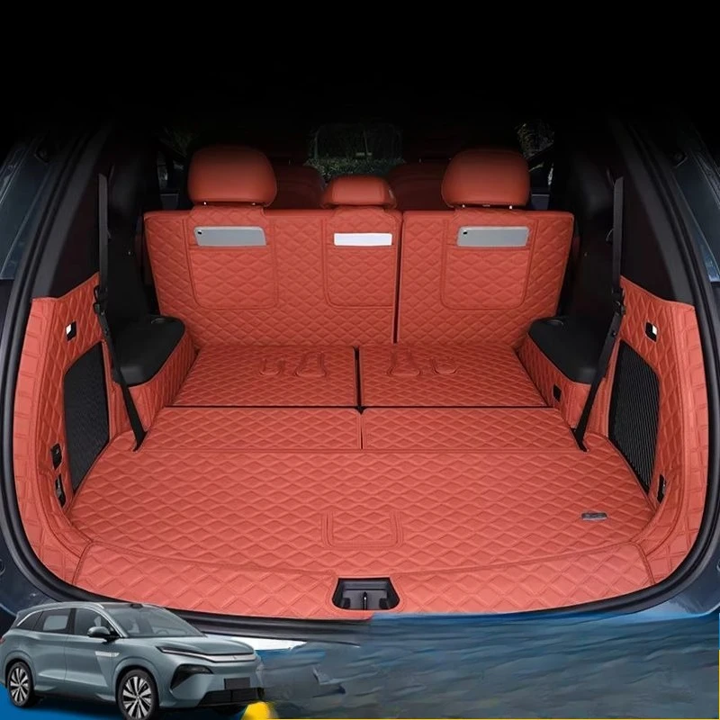 For BYD ATTO 8 Sealion 8 2026 Customized Set Sheet Trunk Mat Leather Durable Cargo Liner Boot Carpets Interior Cover Accessories