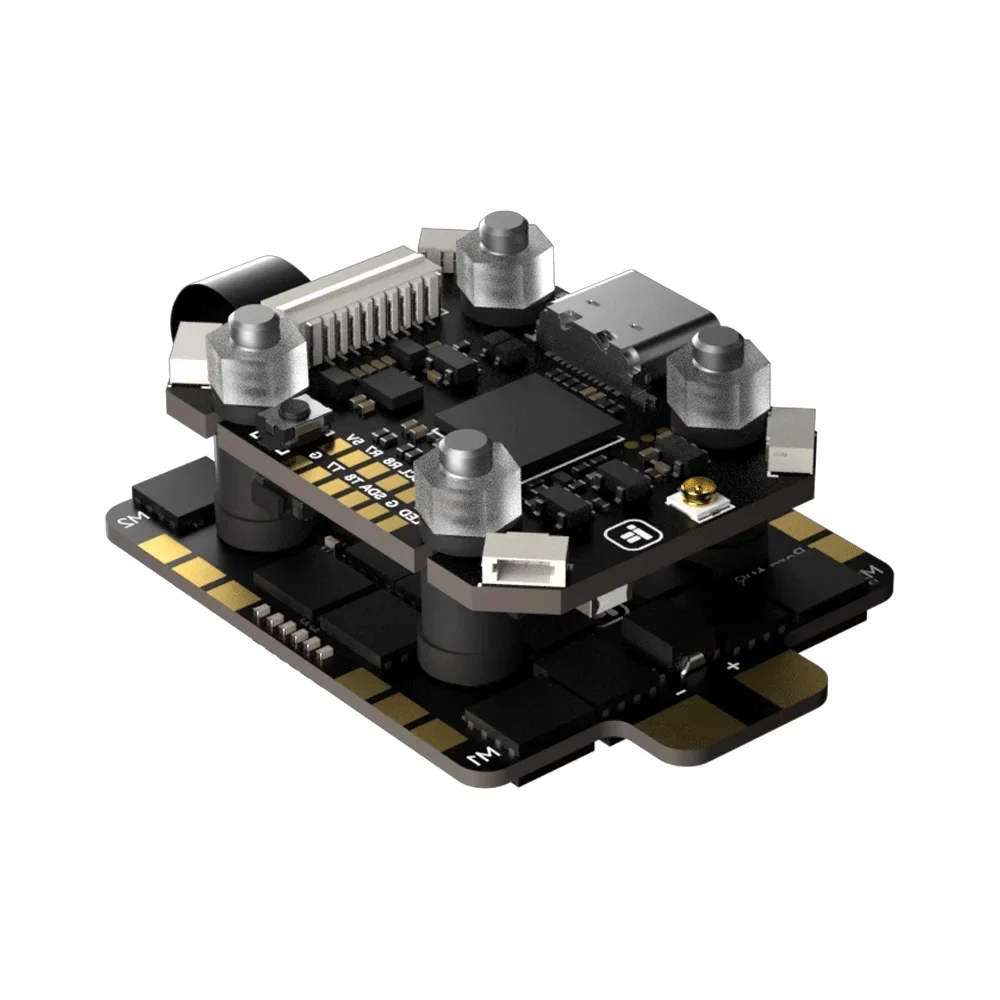BoMaSIFlight Borg Mini H7 W/RX Stack (60RS 4-IN-1 BL32 ESC) ICM42688 32MB Blackbox 4-8S Lipo 2.4GHz Receiver For RC FPV Parts