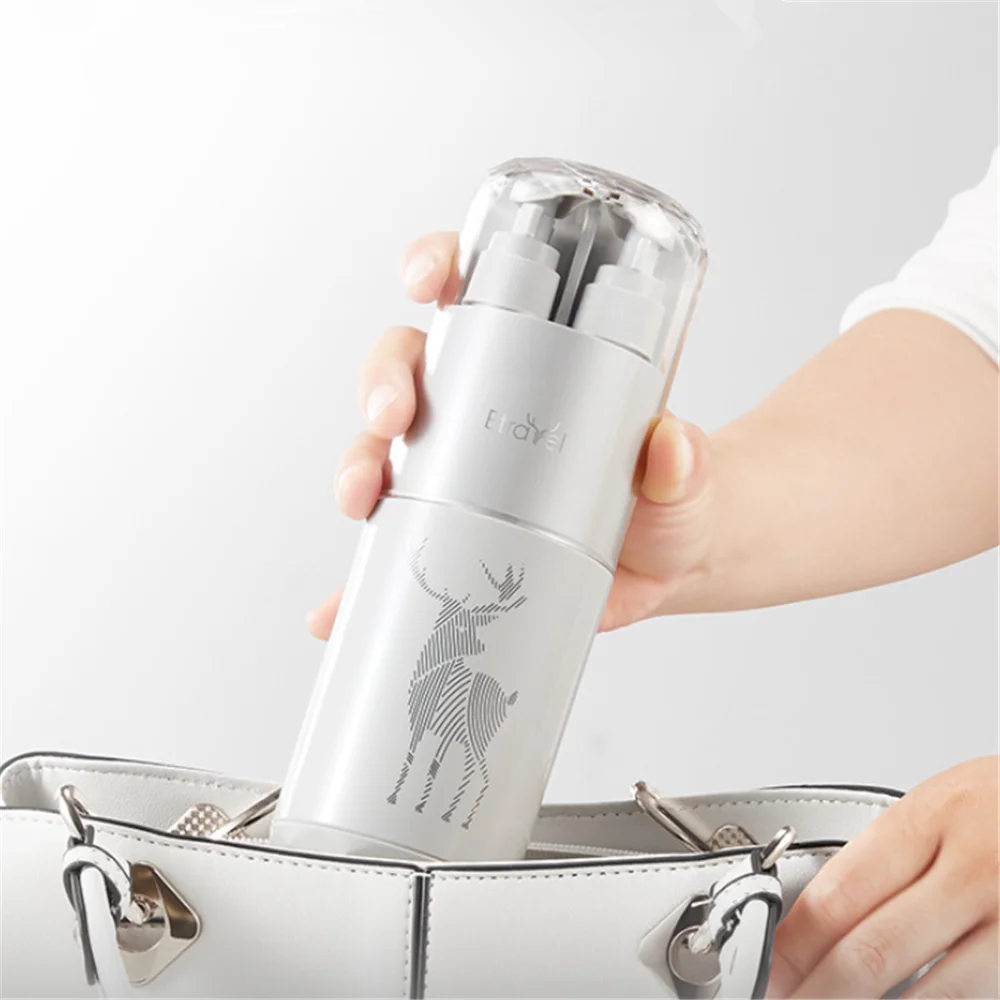 נסיעות לשטוף ערכות גביע מוצרי מוצרי רחצה ניידים להגדיר משנה בקבוק מברשת שיניים תת בקבוק משחת שיניים מגבת המארגן אמבטיה