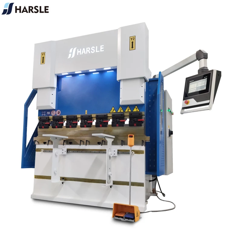 HARSLE سعر جيد WE67K DA53T الصحافة الفرامل الفولاذ المقاوم للصدأ بندر الهيدروليكية آلة ثني الصفائح المعدنية باستخدام الحاسب الآلي