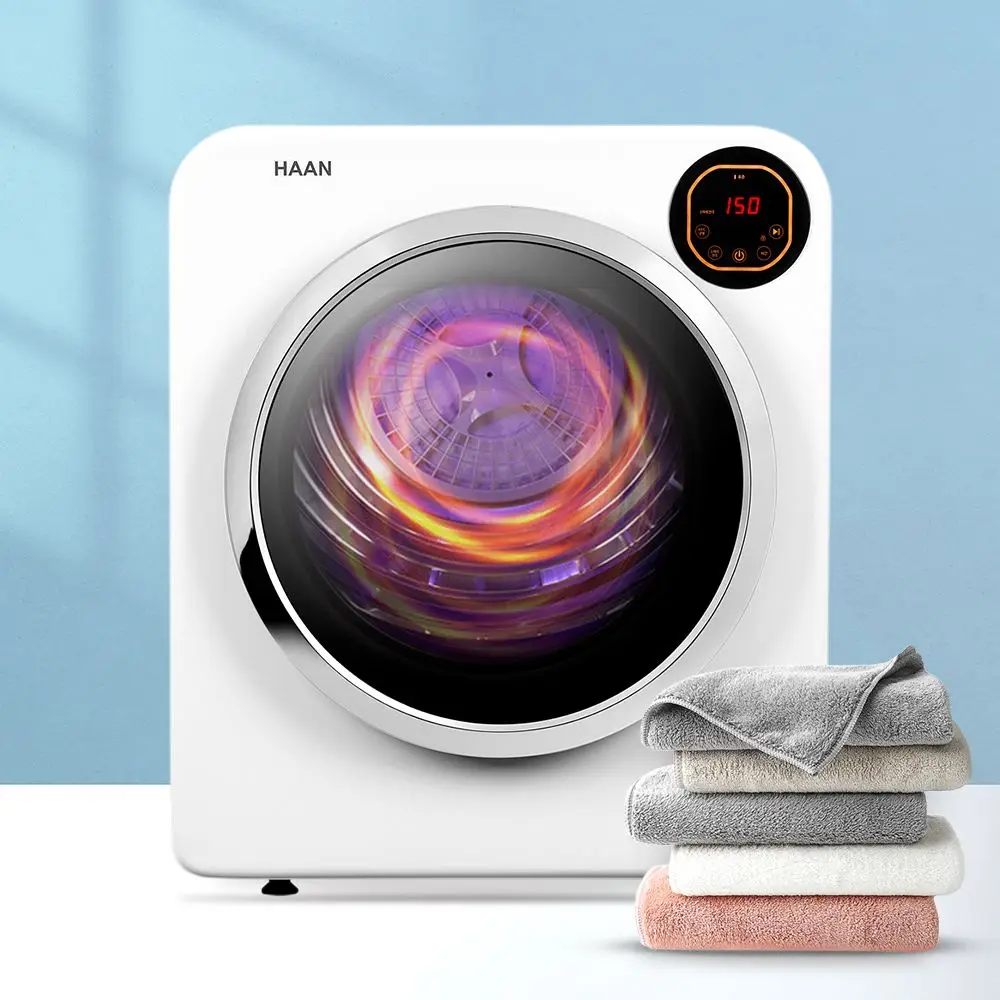 25 years old Han Kyung-hee mini dryer 5kg Laundry clothing one room futon smart touch White