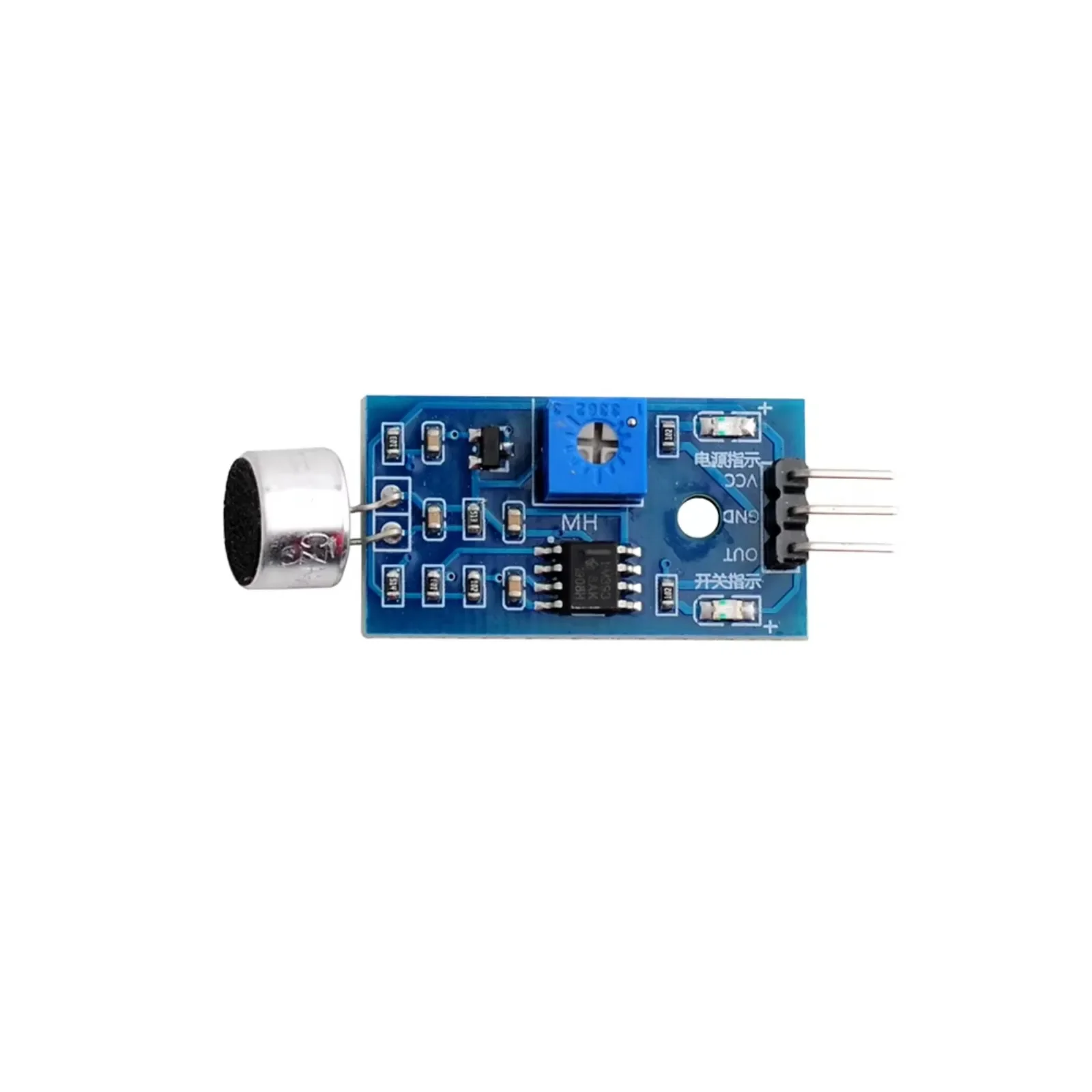 20pcs Q71 Microphone Sound Sensor Voice Detection Module High Sensitive for Arduino 3 Pin 3.3V-5V Digital Ouput