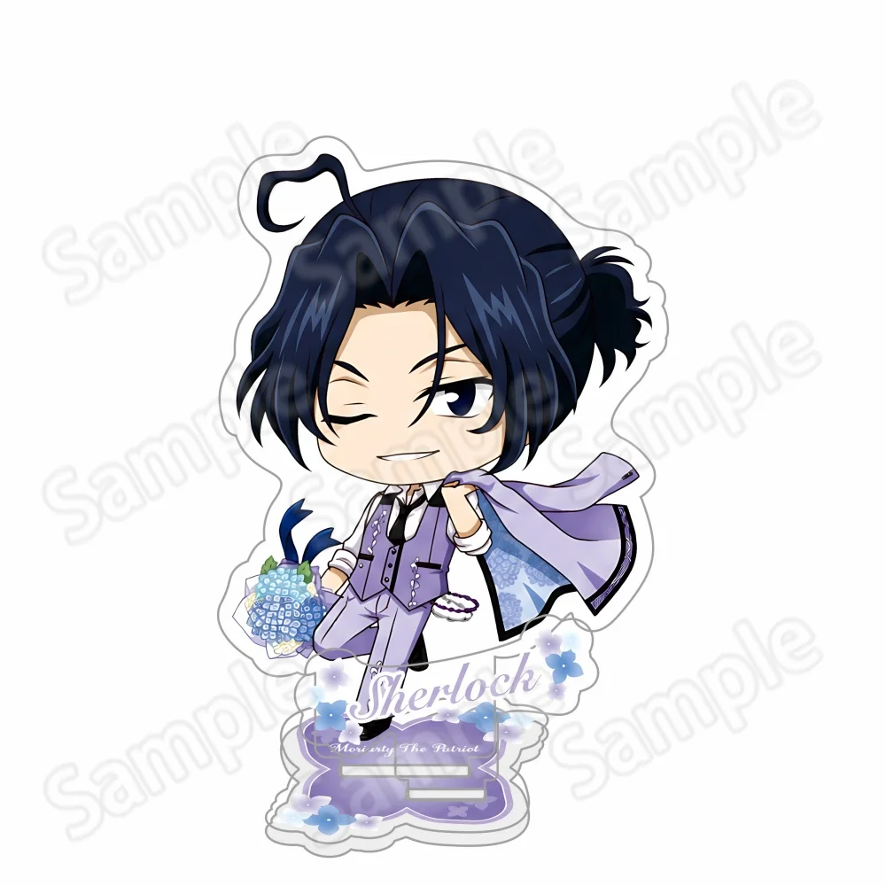 New Moriarty the Patriot 10cm Acrylic Stand Anime Figure Keychain