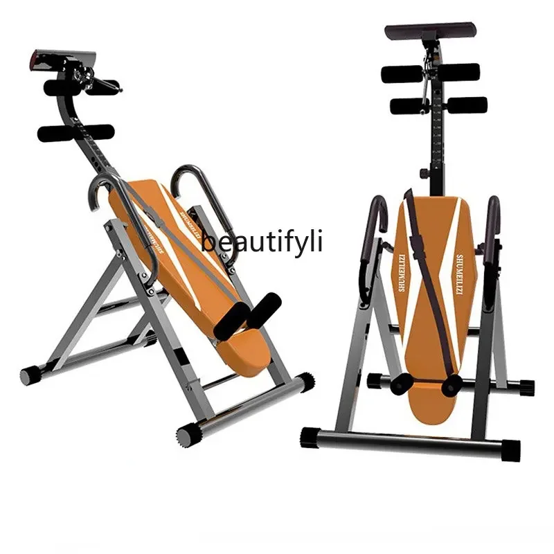 

Inverted Artifact Household Inversion Table Anti-Spill Glue Fitness Equipment Inverted Cervical Spine Body Stretching