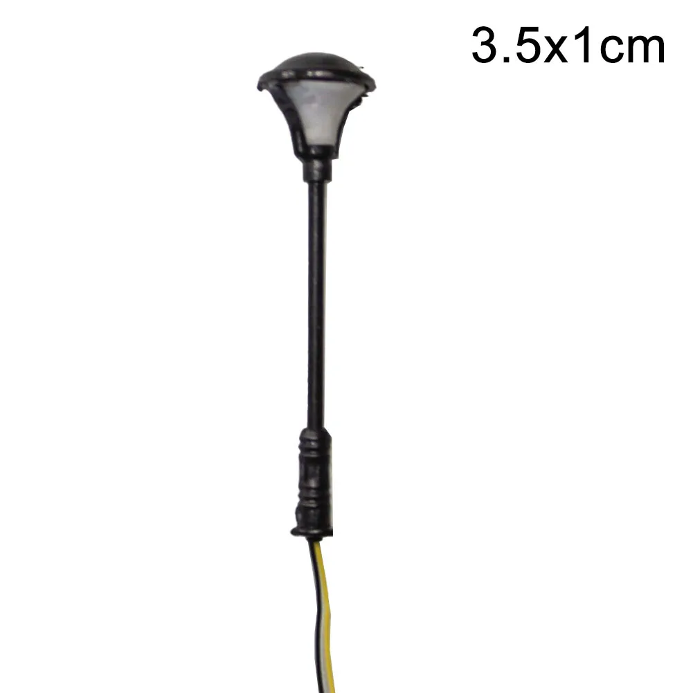 Warm White LED Lamps, Metal Z Shape, Pack of 10, Adjustable Height, Resistor Required for 12V Power Connection