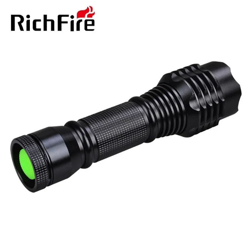 Richfire-Lampe de poche LED pour camping et autodéfense, éclairage extérieur avec Nitecore, batterie 3400mAh 18650, SF124, T6 1100strada