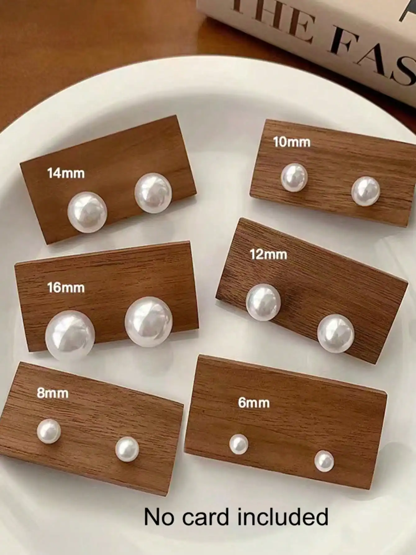 

Классические серьги-гвоздики с искусственным жемчугом размером 6–16 мм для повседневной носки, вечеринок и праздников