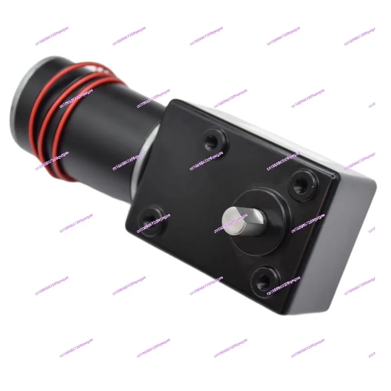 A5882-45 double shaft worm gear DC gear motor forward and reverse large torque speed regulation metal gear motor