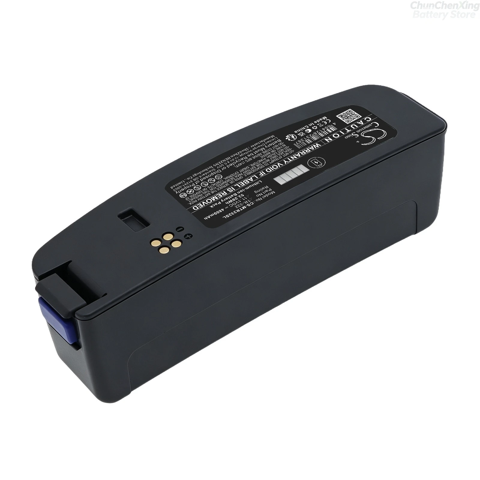 Cameron Sino 11.1V 4800mAh Replacement Battery for 3M Versaflo TR-300 PAPR TR-301N TR-300N+ TR-332