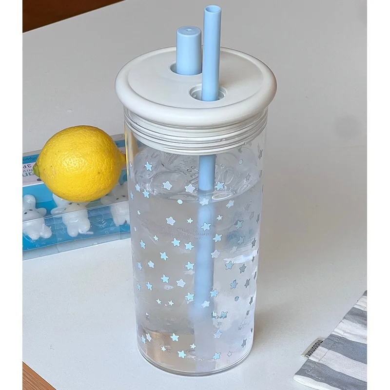 

Portable Large Capaci St Plastic Cup for Women Summer New Arrival Neighbors General Store Original Design Gift Idea