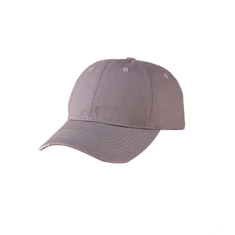 Casquette de Baseball en Coton avec Logo Personnalisé pour Homme et Femme, Chapeau Simple et Réglable, dehors en Plein Air, Vente en Gros