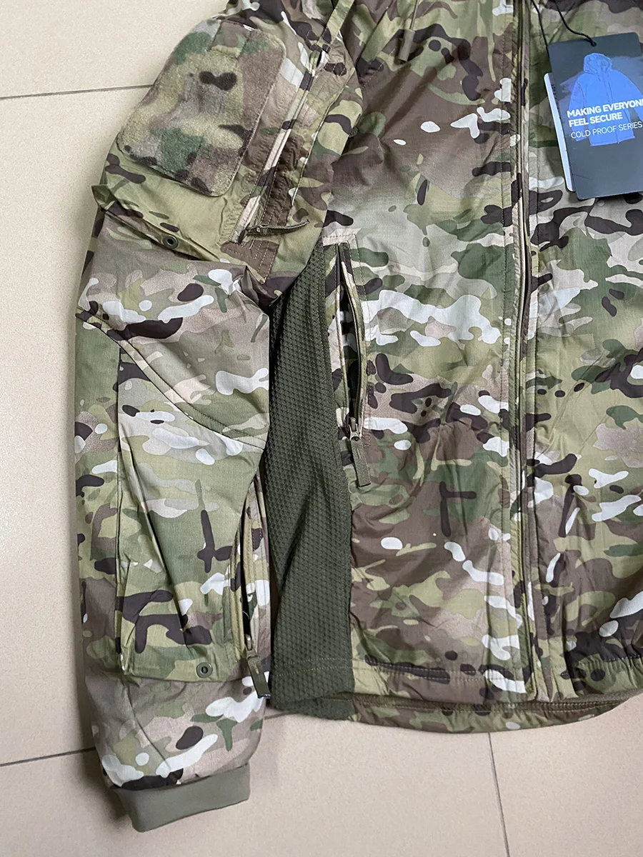 Ultraleichte Kampf-Baumwolljacke im PRO-Stil, Softshell-Jacke, Outdoor-Trainingsuniform für Herbst und Winter – Detail 26