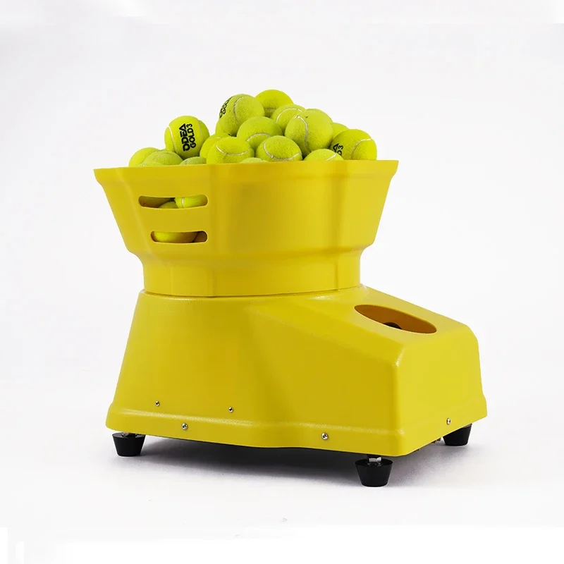 Mini tennis ball machine with remote control