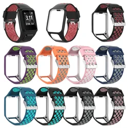 Silicone Replacement Wrist Band For TomTom Runner 2 3 Tom Tom Adventurer Golfer 2 Spark 3 GPS Smart Watch  Strap Bracelet