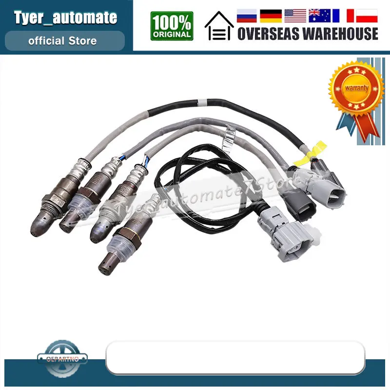 4Pcs Up&Downstream Oxygen Sensor 234-9154 234-9155 234-4416 234-4928 For LEXUS RX450h RX330 RX350 RX400h TOYOTA Highlander