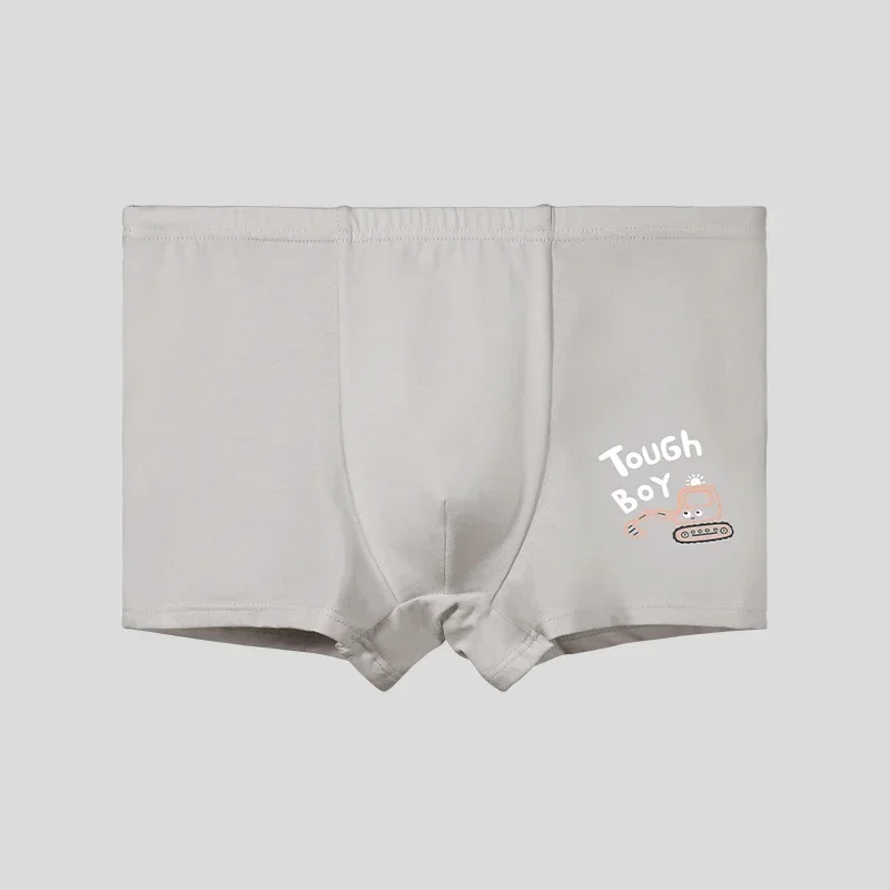 3er-Pack Kinder Antibakterielle Unterhosen Jungen 100% Baumwolle Kleine Jungen Flache Ecken Baumwolle Große Jungen Baby Boxershorts