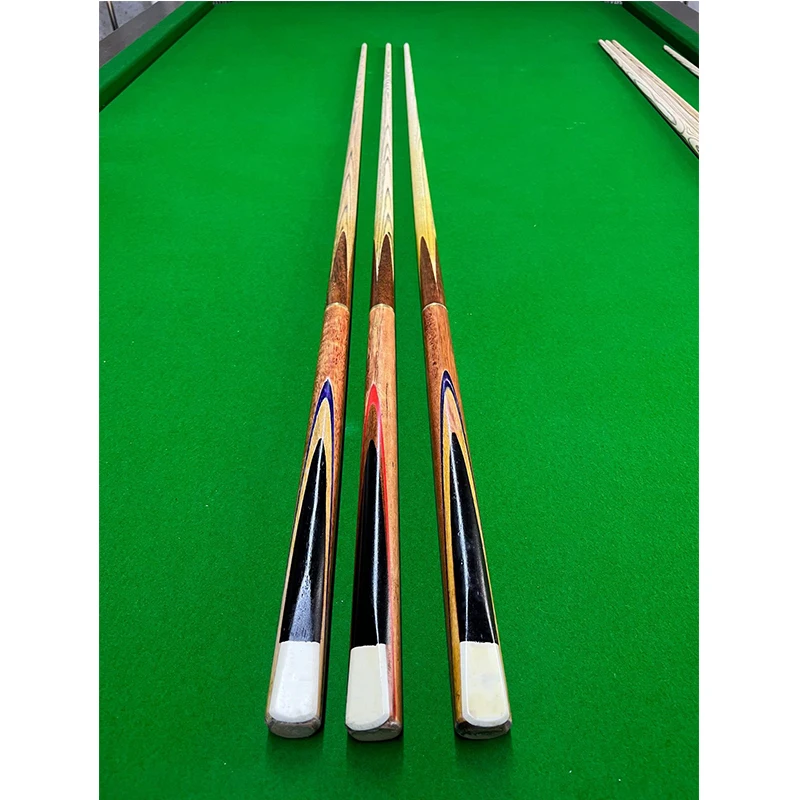 Handmade Ash Wood Snooker 3/4 Joint Snooker Aluminum Club with Mini Extension 9.5mm Pool Club