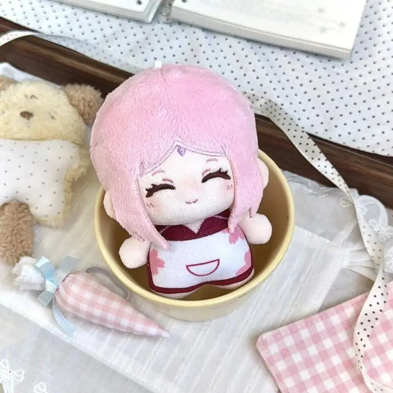 Naruto Haruno Sakura Pp Cotton Starfish Body Anime Doll Car Keychain Decoration Backpack Zipper Pendant Girlfriend Ideal Gift