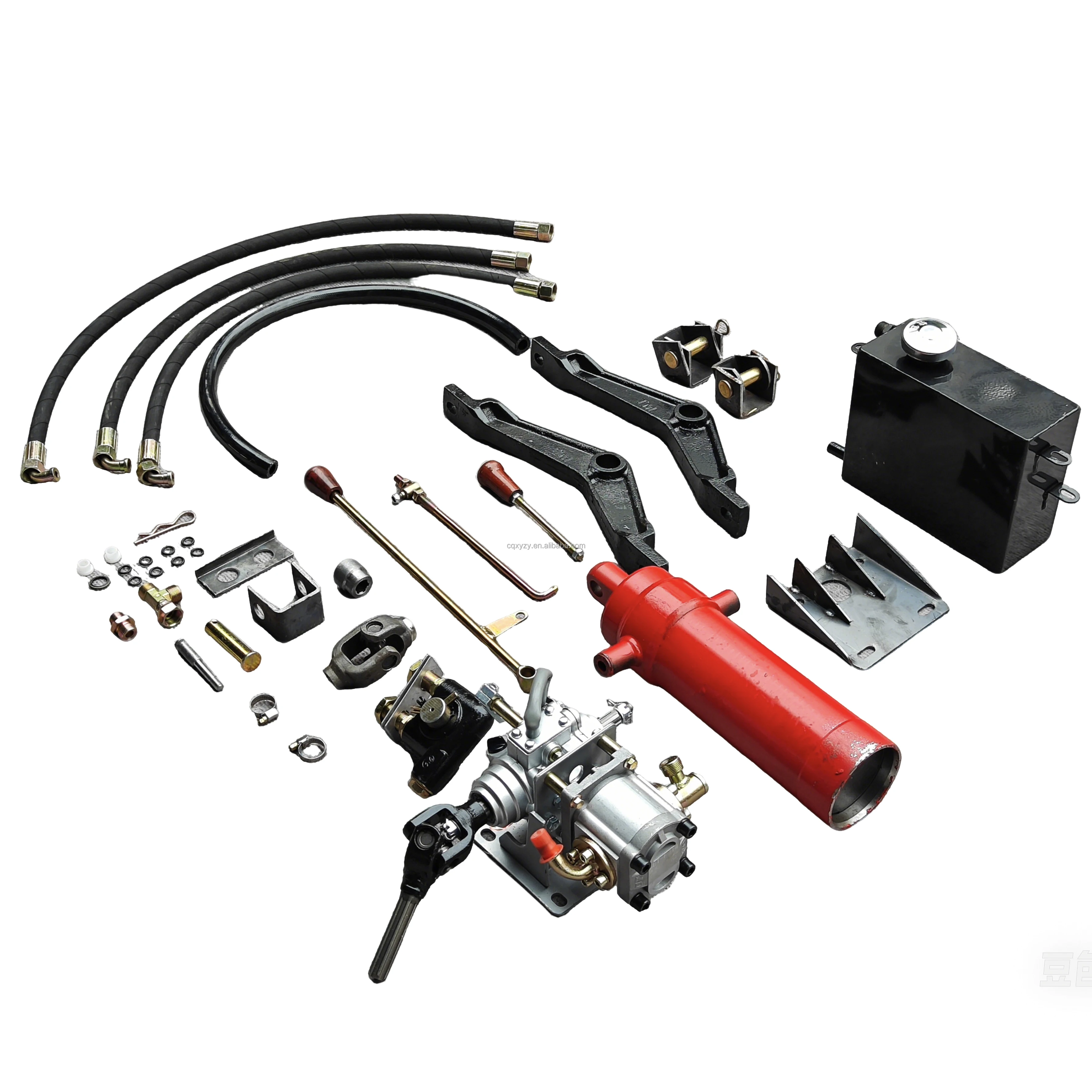

China Hot Sale Hydraulic Pump Gear Box Suspension Telescopic Ram Cylinder For150cc-250cc Tricycle Motorcycle