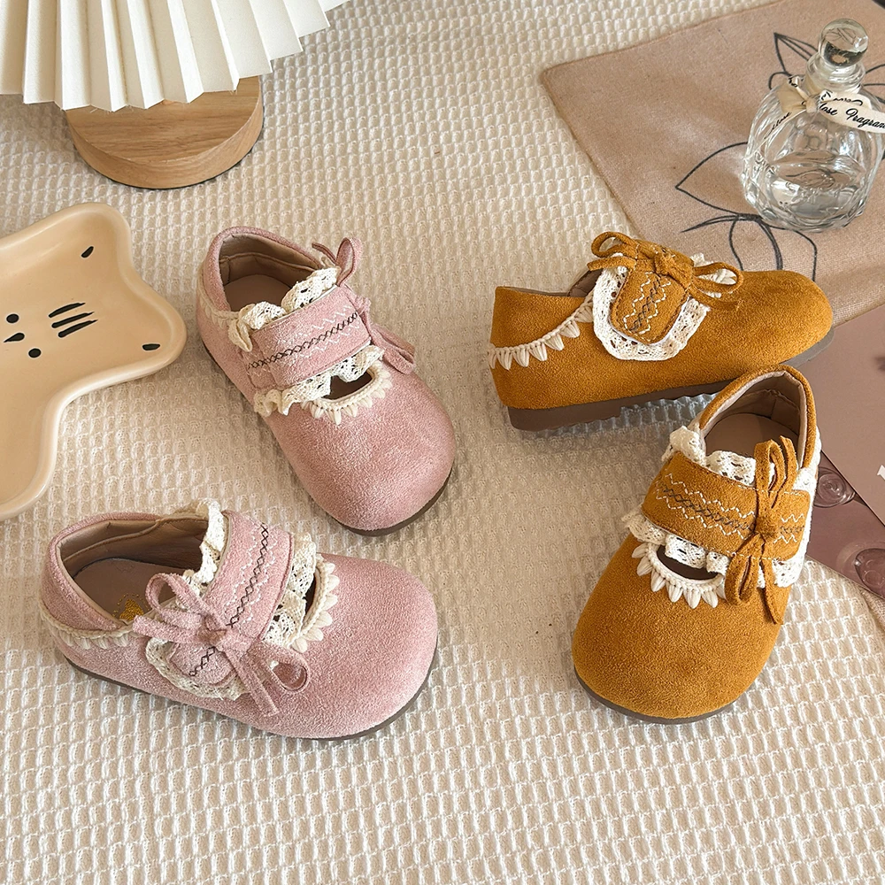 

Kids'Casual Shoes Mary Jane Shoes PU Leather Summer Shoes For Girls Soft Bottom Anti-slip Yellow Pink Shoes Size 21-34