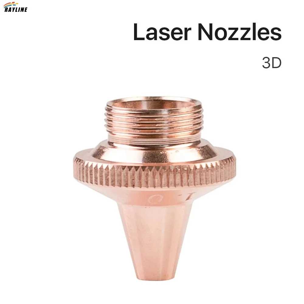 PRECITEC 3D Fiber Laser Nozzle M9 D14.2mm H15.4mm Raytools Laser Cutting Machine Accessories