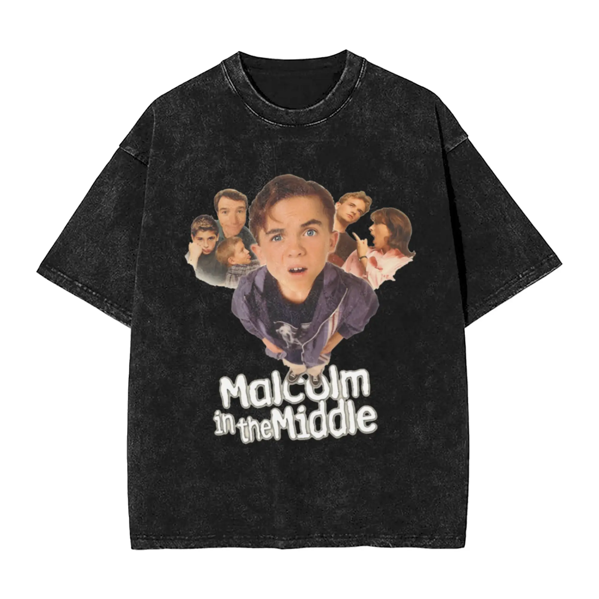 Malcolm in the Middle Unique Stylish A Vintage Oversized Cotton Unisex T-Shirts