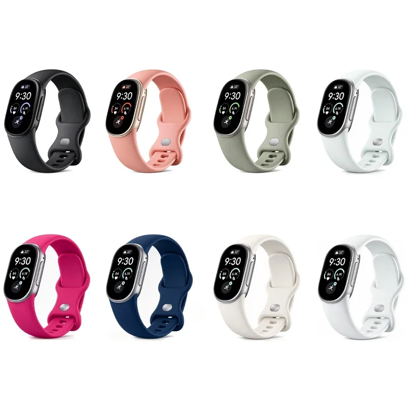Sport Silicone Watch Strap for Google Fitbit Edge Loop Bracelet Breathable Correa Band
