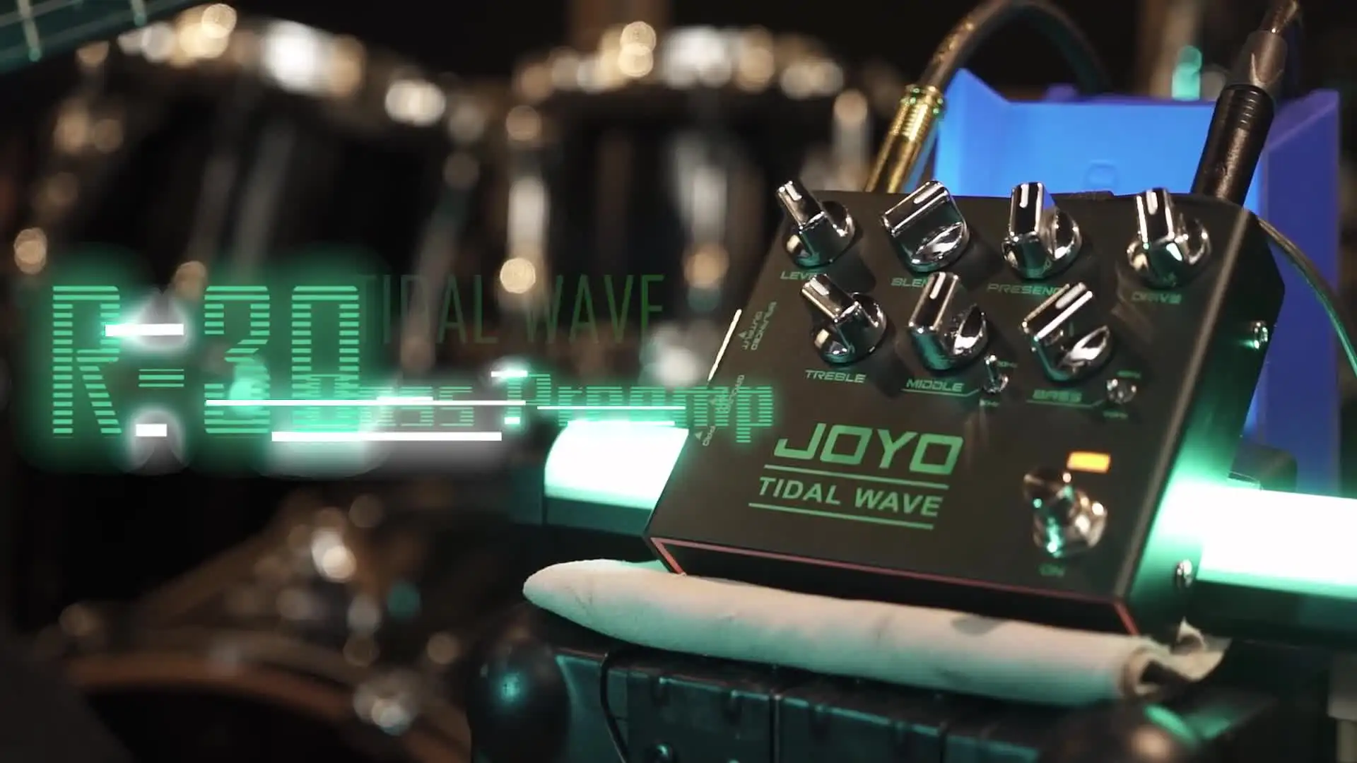 JOYO R-30 TIDAL WAVE Bass Overdrive Preamp Vintage 90s Bass Tone