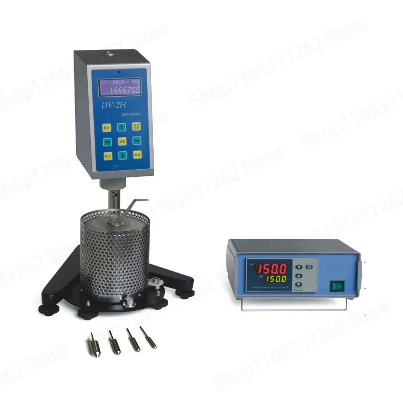 HBDV-1H High Temperature Digital Rotary Viscometer Digital Display Brinell Heating Viscosity Tester
