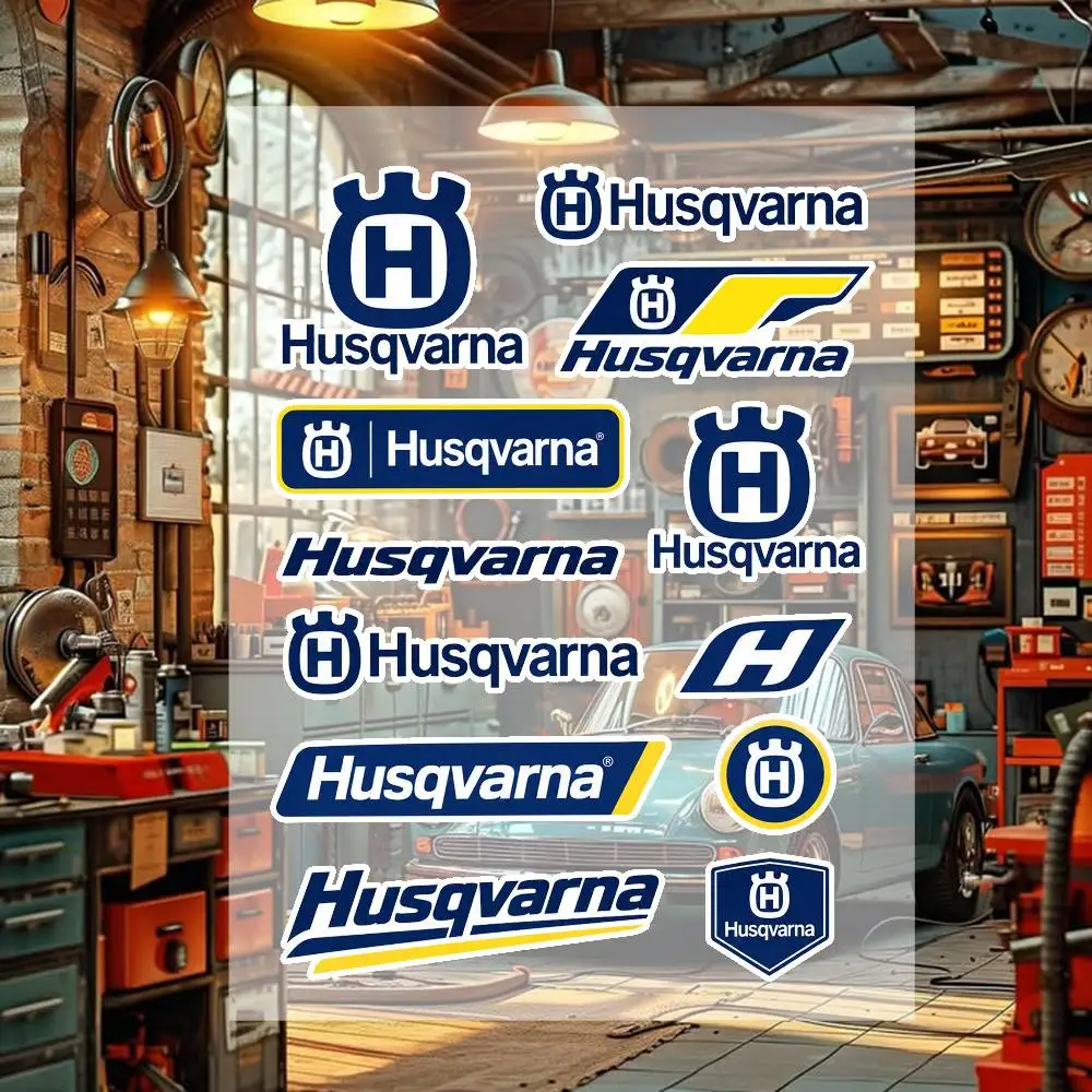 H-usqv-arna Motorcycle Stickers For Logo Waterproof Reflective Body Helmet Decals Scratch Cover-ups Personalized Modification