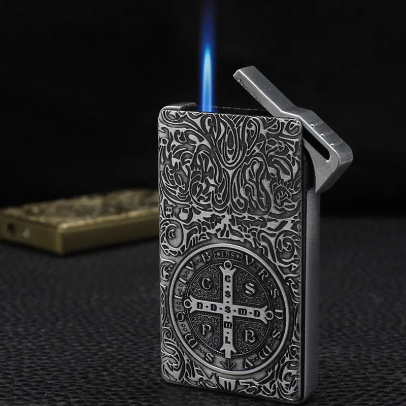 الإغاثة المعدنية يندبروف نفخ أخف قسطنطين في الهواء الطلق جيت لهب تنقش نفخ أخف الرجال التدخين هدية