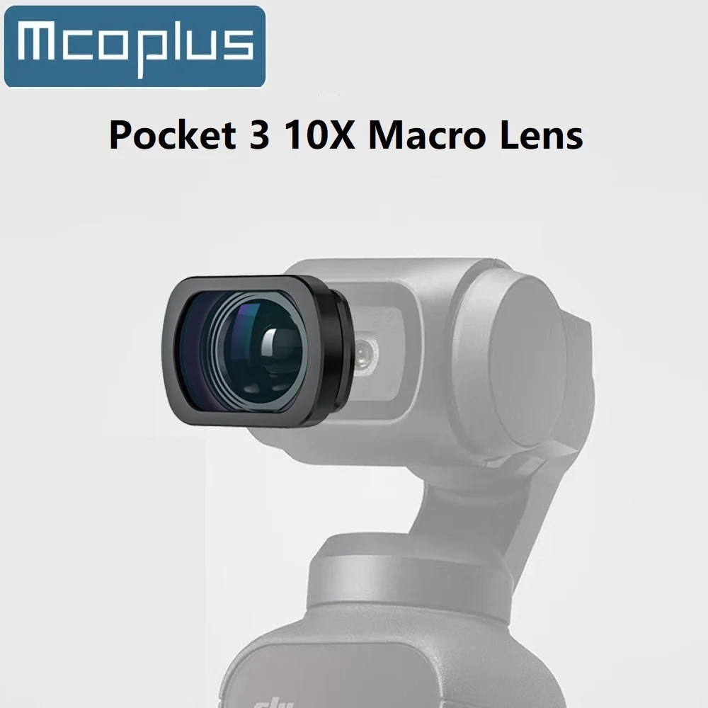 Mcoplus 10x Magnetic Macro Lens For DJI Osmo Pocket 3 Camera HD Photography Filter Lens Accessories