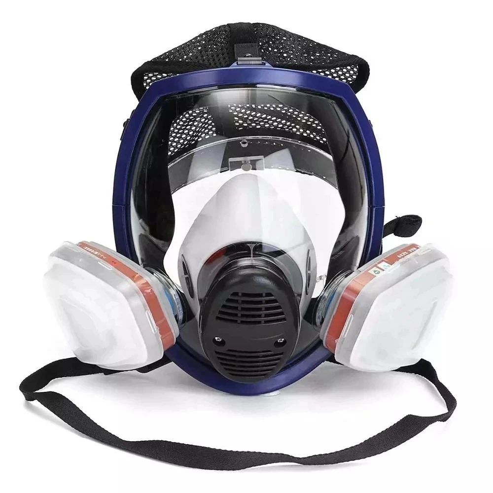 Chemical Mask 6800 Gas Mask Dustproof Respirator Paint Pesticide Spray Silicone Full Face Filters For Laboratory Welding