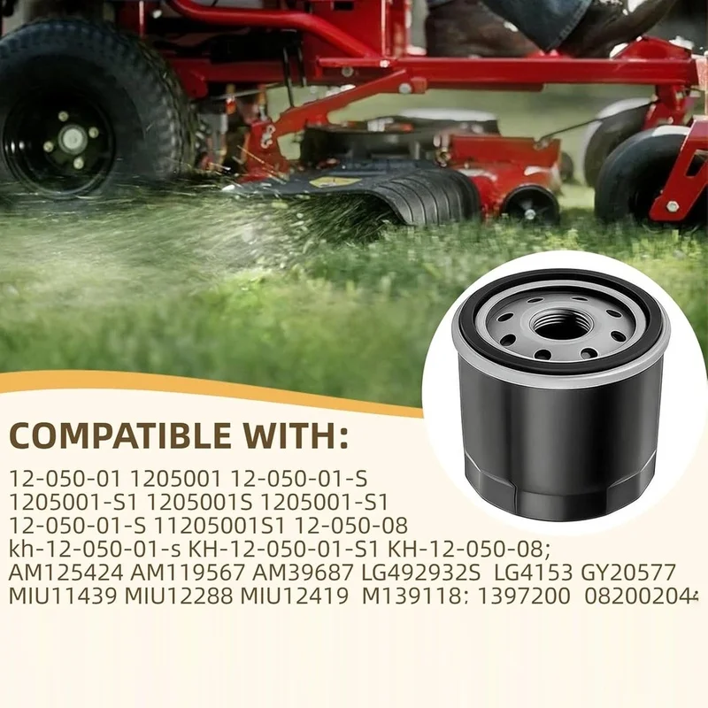 DT16 2 Pack 12 050 01 Oil Filter Replacement for Kohler 7000 Series Lawn Mower Engine