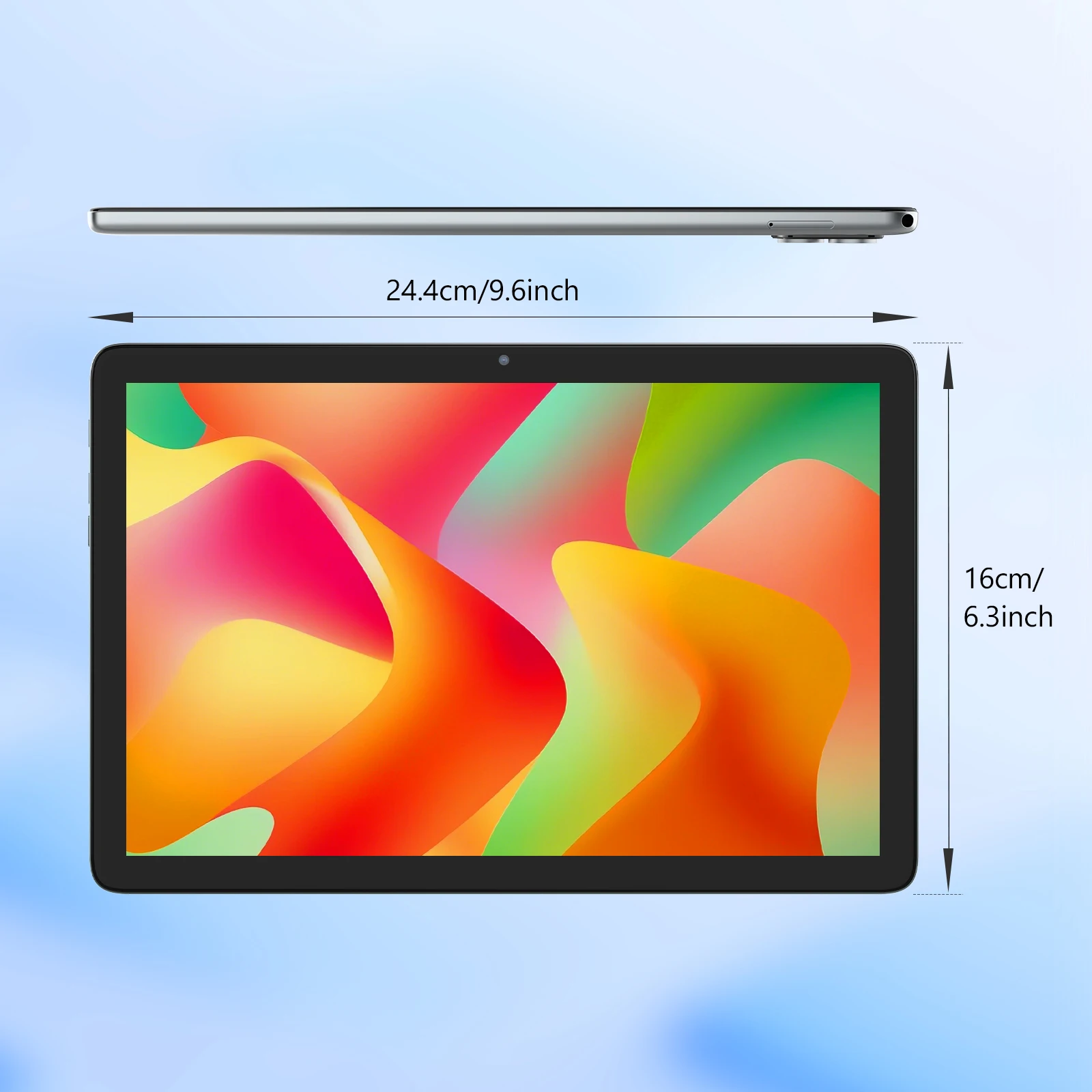 BAKEN Android Tablet 10.1 inches, 8(4+4)GB+128GB, Octa-core processor, 8000 Mah large capacity battery