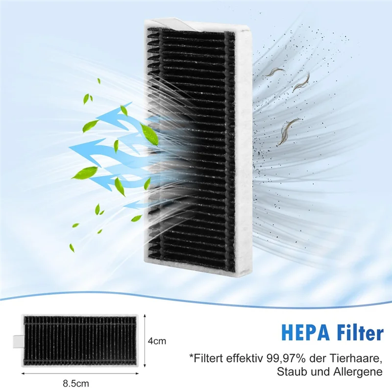 لماذا-مجموعة ملحقات لـ Ecovacs Deebot X8 Pro Omni لفرشاة مكنسة Ecovacs Deebot X8 Pro Omni