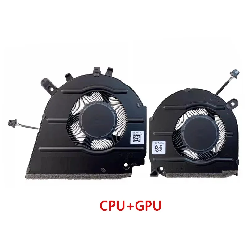 New Original Laptop CPU GPU Cooling Fan For DELL Inspiron Vostro 15 7510 16 7610 P106F P107F