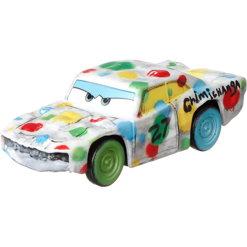 Disney Pixar Cars 3 Thunder Hollow Crash Fritter Miss Lightning Mcqueen Dr Damage 1:55 Diecast Vehicle Model Car Toy for Kid Boy