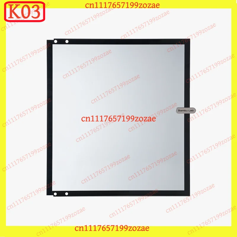 k3 Front Glass Door Assembly, Compatible for Bambu Lab X1 / P1 Series 3D Printer Parts