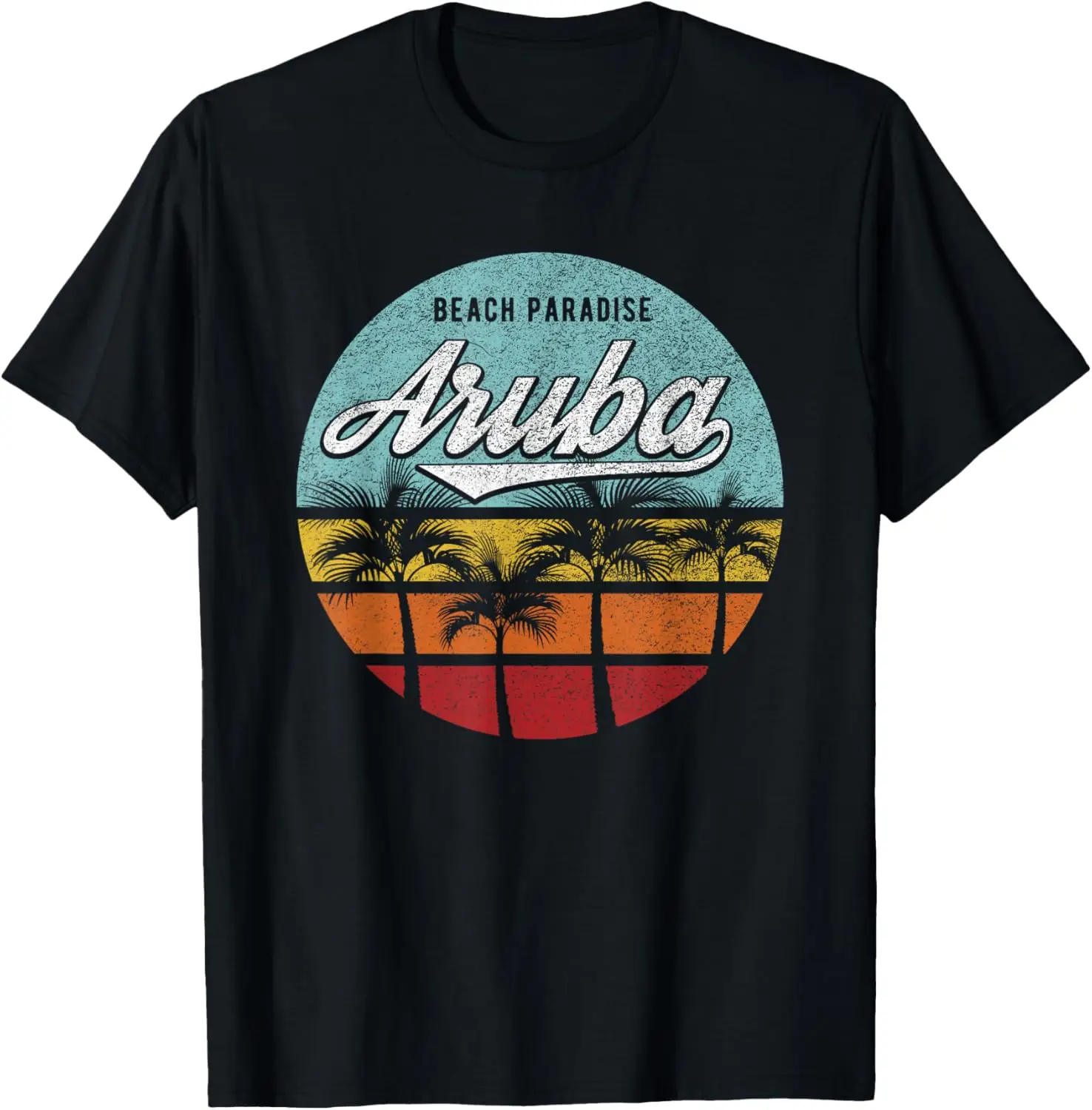 

Aruba I Caribbean retro beach vacation cruise travel T-Shirt