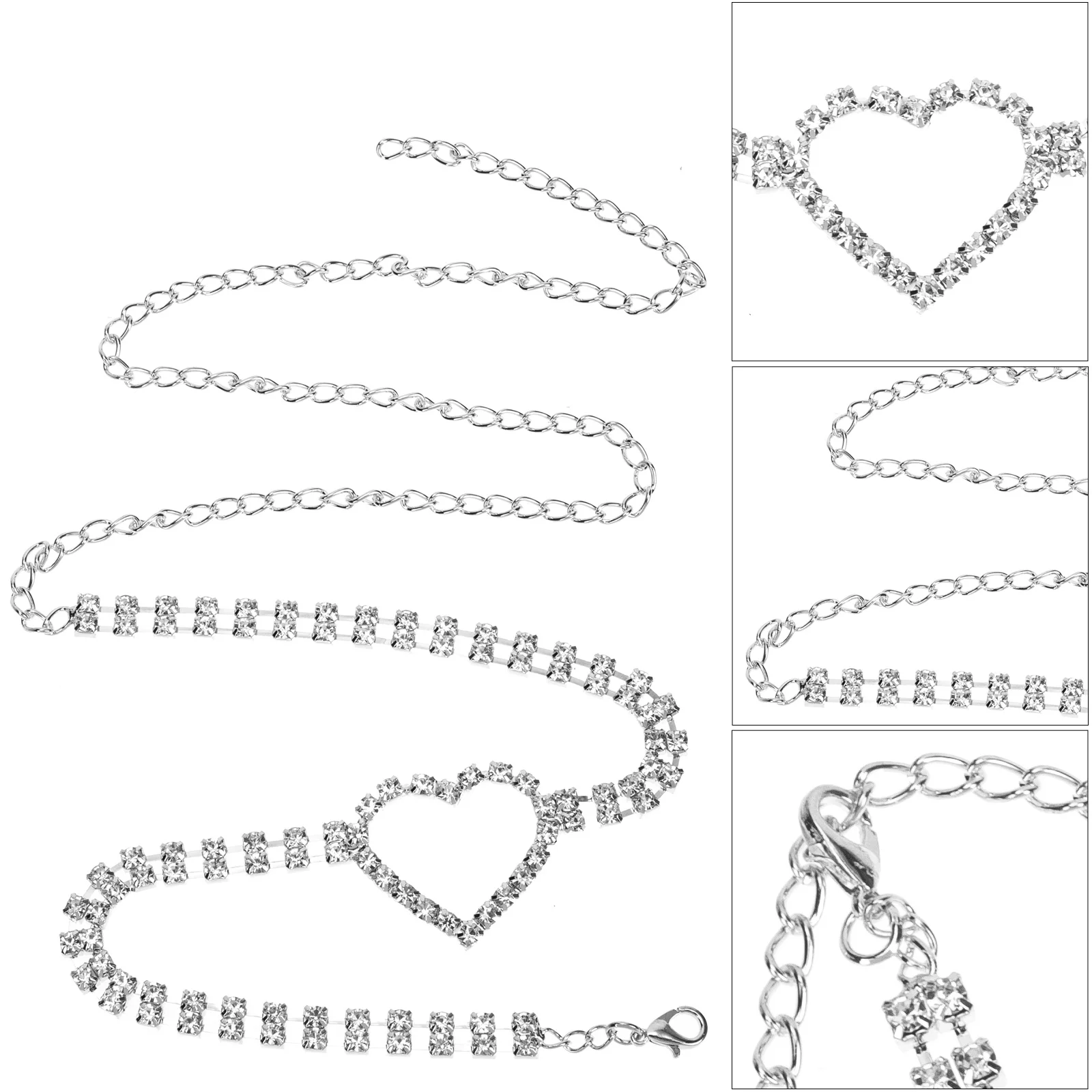 

Alloy Body Chain for Women Shiny Leg Jewelry Decor Thigh Chain Fashion Wear to Beach Party Or Night Club Leg Jewelry Decor