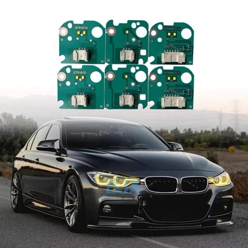 

For BMW F30 2017 2018 F31 F35 3 Series 2016 LED DRL Boards 320i 328i 330i 335i Lemon Yellow Angel Eye Daytime Running Light Chip