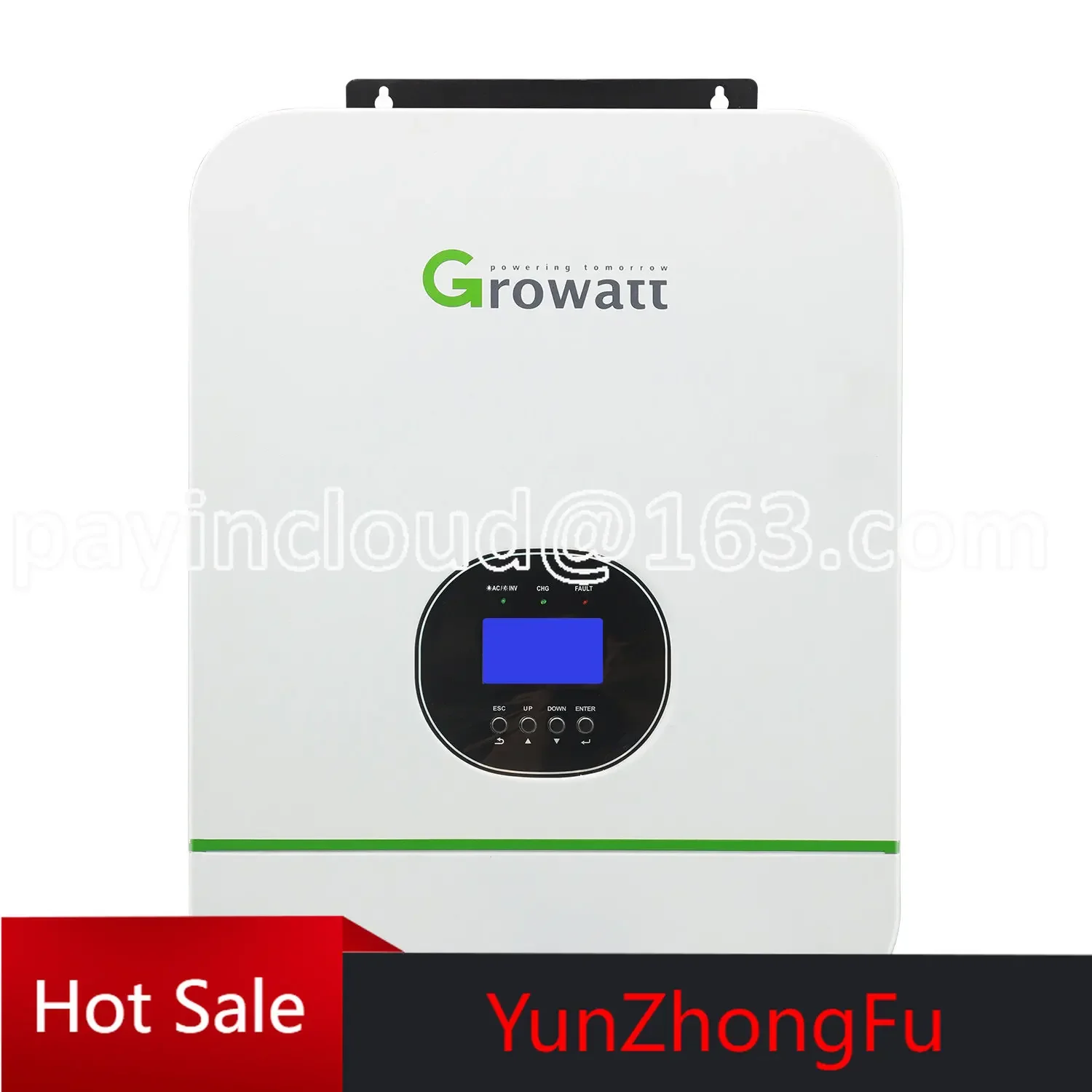 Growatt 3KW 5KW 48V Hybrid Inverters 3 Phase Solar with 80Amp MPPT Inside SPF 3000TL LVM